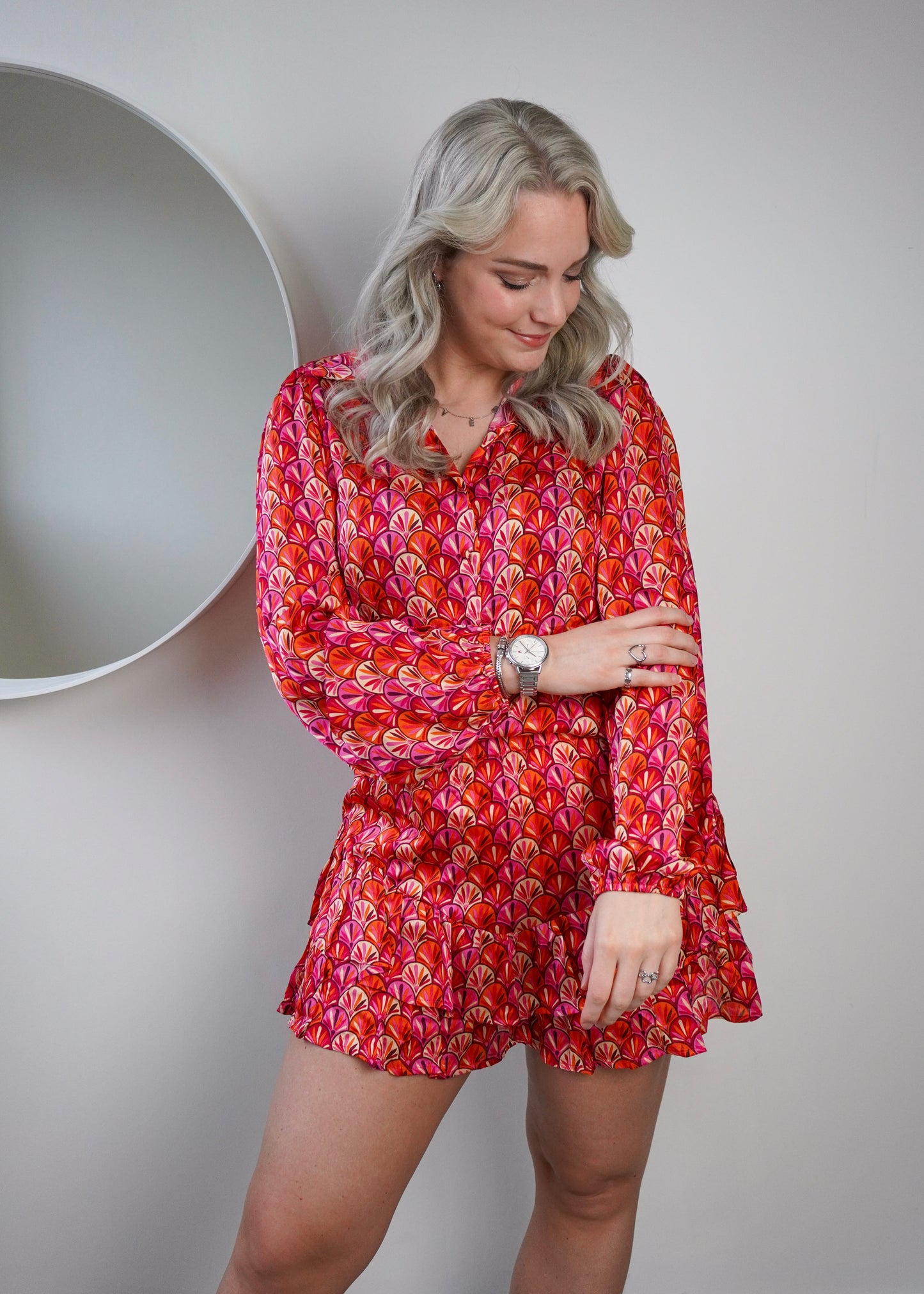 Tweedelige set zomer roze | Styles And More