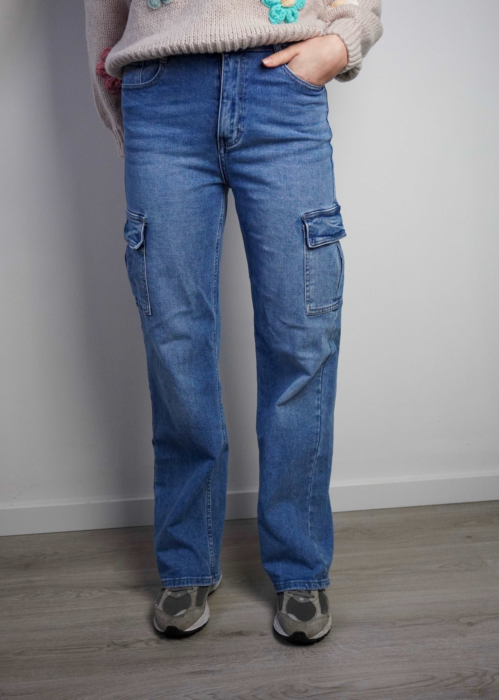 Steffie cargo jeans denim - Styles And More