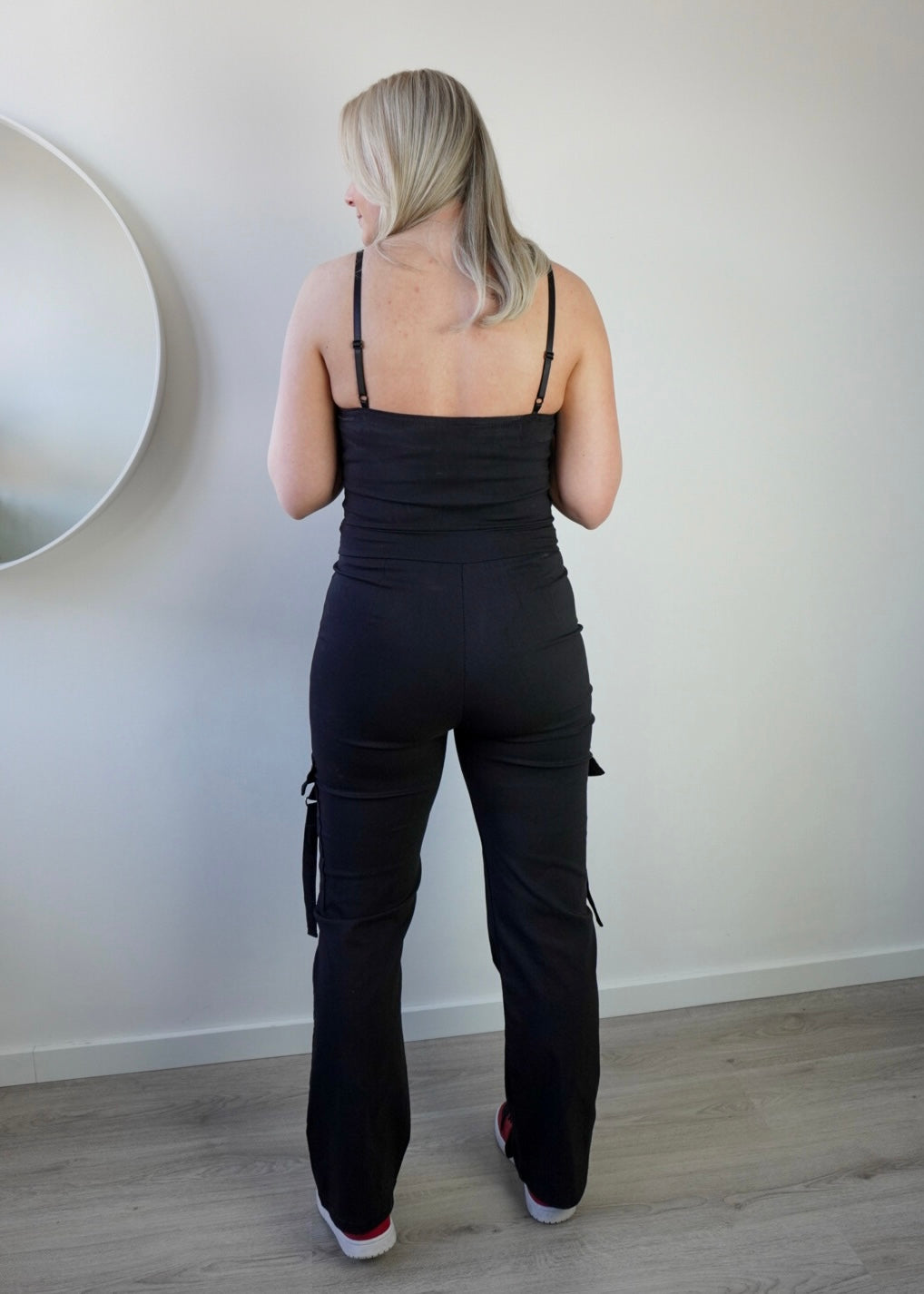Cargo jumpsuit zwart - Janice - Styles And More